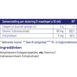 Vitakruid Pure Viscollageen Poeder Met C En Zink 7 Vitakruid Pure Viscollageen Poeder Met C En Zink -Winkel Voor Voedingssupplementen 1058235 4