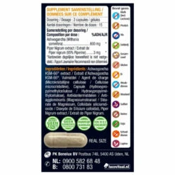 3x Lucovitaal Ashwagandha KSM-66 Super -Winkel Voor Voedingssupplementen 1069140 3
